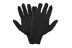 Перчатки трикотажные ПШ, черные, (1 пара) 7 класс/62г., мод.700 (ADWG028)
