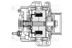 Генератор для а/м Scania 5-series (P/G/R/T-series) (04-) с дв. DC12/DC13 100А (LG 2811)