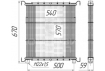 Радиатор масляный ТГС100.1013.5000 (медно-латунный) комбайн Вектор