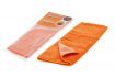 Салфетка из микрофибры и коралловой ткани оранжевая (35*40 см) (AB-A-04)