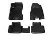 Ковры (3D с подпят.) для Nissan X-Trail (07-14) 4 шт., выс.борт, полимер., черн. (ACM-PS-90)