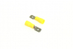 Клемма «папа» изолированная - 6.3мм  4-6кв.мм (желтая) TM Nord YADA(уп.100шт.)(906338)