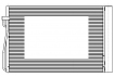 Радиатор кондиционера для автомобилей BMW 5 (E60/61) (03-) (LRAC 26109)