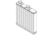 Радиатор отопителя для автомобилей ВАЗ 2190 Гранта FL (18-) (LRh 0195)