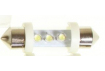 T11x36мм-S8.5(3LED) C5W светодиод RED (красный) 12 Volt 0.22W 1.8lm Nord YADA (уп.10шт.) (900300)