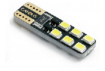T10 12SMD canbus (size 2835) W5W base W2.1*9.5D светодиод 24V White TM Nord YADA (907092)