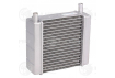 Радиатор отопителя для с/т МТЗ-80 (трубки в одну сторону, алюминиевый) (LRh 0681)
