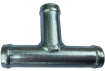 Трубка соединитель для патрубков тройник 90° 6x6x6 L=21x24x21 (металл) CARUM 90-6x6x6