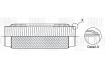 Виброкомпенсатор выхлопной трубы (Гофра) 75x200 InterLock (FTi 0077)