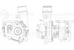 Турбокомпрессор для а/м Mazda CX-7 (07-) 2.3T (K0422-582) (LAT 2301)