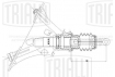 Цилиндр главный сцепления для автомобилей Transit (06-) 2.2TDCi/2.4TDCi (CF 8011)