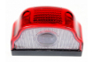 Фонарь освещения номерного знака (пластик) без ламп, красный MOTORIST ПН-2-01-02 б/л