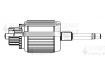 Ротор стартера для а/м Лада Largus (12-)/Renault Logan (04-)/Duster (10-) 1.4i/1.6i (SR 0901)