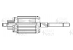 Ротор стартера для спецтехники МТЗ-80/82/ГАЗ/ПАЗ с двигателем ММЗ Д-243/245/246 (SR 0310)