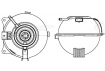 Бачок расширительный охлаждающей жидкости для автомобилей Polo Sedan (10-)/Skoda Rapid (12-) (LET 1853)