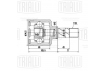 ШРУС внутренний левый для автомобилей Fiat Ducato 244 (02-) 2.3JTD (GO 2013)