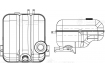 Бачок расширительный охлаждающей жидкости для а/м Volvo Trucks FH (93-)/(02-)/(12-) (LET 1014)