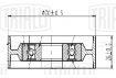 Ролик приводного ремня для а/м ГАЗон Next/ПАЗ/ЛиАЗ 4292 (дв. ЯМЗ 534) (только ролик натяжителя) (CM 5944)