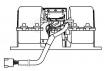 Электровентилятор отопителя для а/м Volvo FH12 (93-)/FM12 (98-) (в корпусе с резистором) (LFh 1007)
