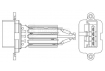Резистор электровентилятор отопителя для а/м Iveco Stralis (02-) (LFR 1602)