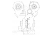 Турбокомпрессор для а/м VW Crafter (06-) 2.5D (тип TD04L4-VG) (LAT 1870)